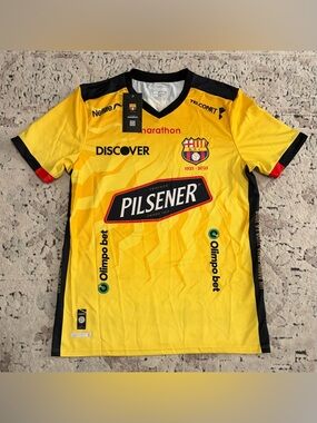 Marathon Authentic Barcelona SC Guayaquil Ecuador Soccer 2025 Jersey Men's Sz: M